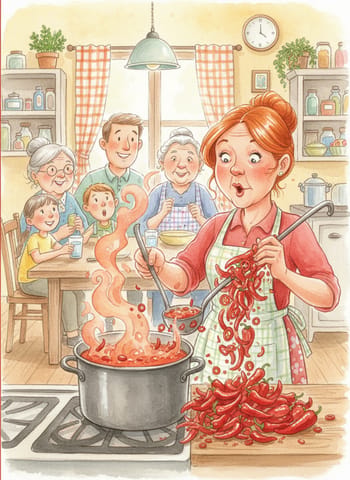 Cover of Grandma's Spicy Recipe