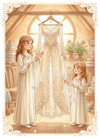 Capa de One Dress, Two Sisters