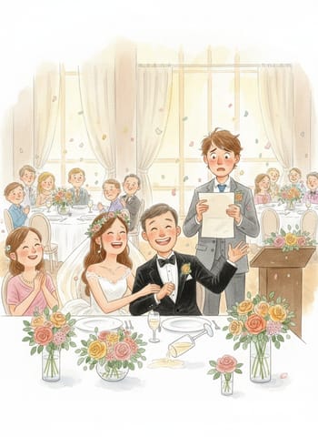 Sampul The AI Wedding Speech