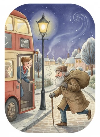 Portada de The Bus Driver Who Waited