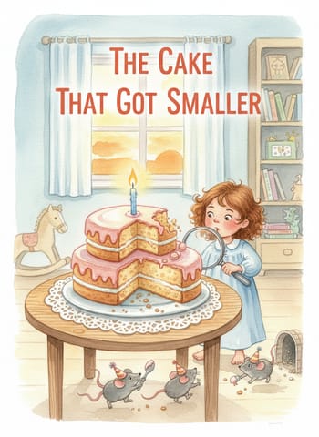 Capa de The Cake That Got Smaller