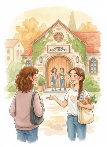 Cover of The Campus Food Pantry
