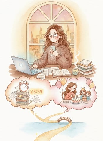 Capa de The Deadline and the Birthday