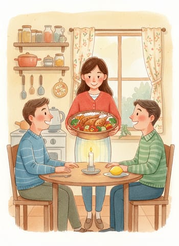 Cover of The Dinner for Two Guests