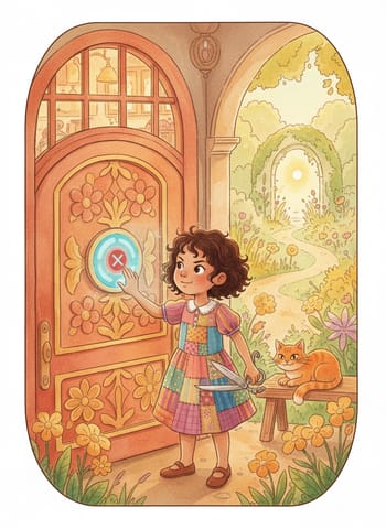 Portada de The Door That Did Not Know Her