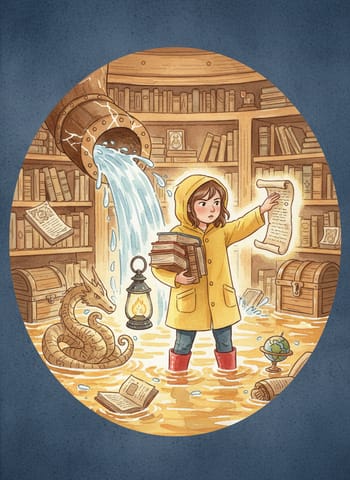 Portada de The Flooded Archive