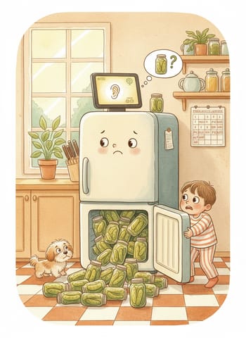 Ảnh bìa The Fridge That Kept Ordering Pickles