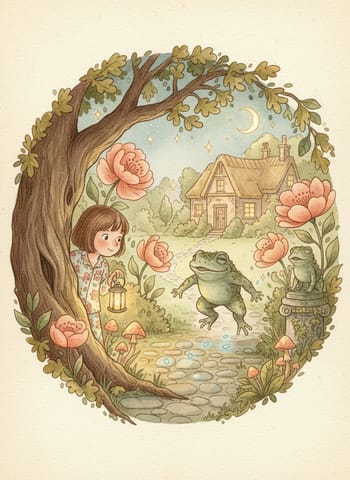 Capa de The Frog Statue That Moves