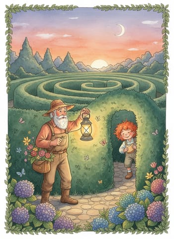 Portada de The Hedge Maze