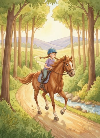Ảnh bìa The Horseback Trail Ride