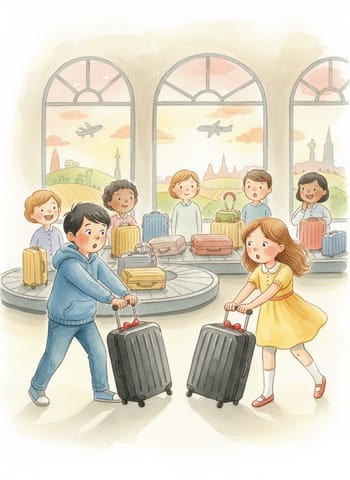 Ảnh bìa The Identical Suitcases