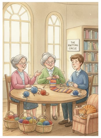Cover of The Knitting Circle