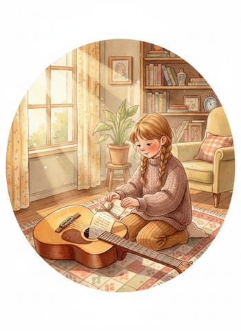 Capa de The Letter Inside the Guitar