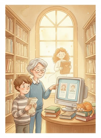 Ảnh bìa The Library Book Return