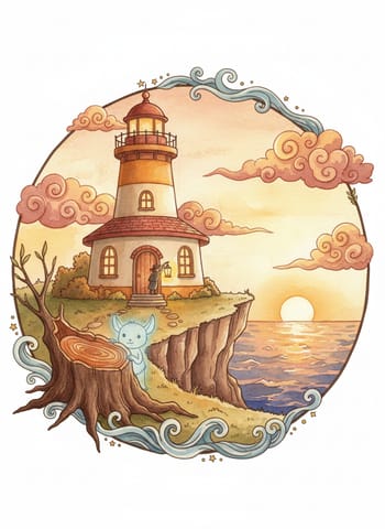 Cover of The Lighthouse Cottage