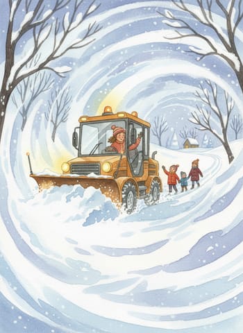 Sampul The Midnight Snowplow