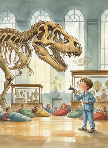 Sampul The Museum Sleepover