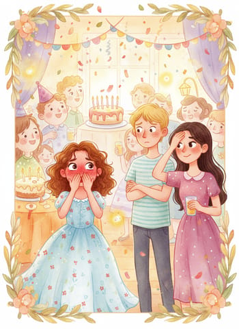 Ảnh bìa The Name She Forgot at the Party