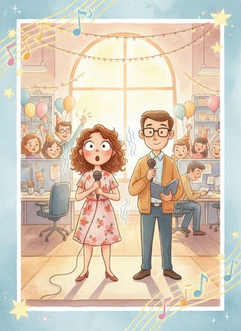 Portada de The Office Karaoke Night