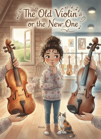 Cover of The Old Violin or the New One