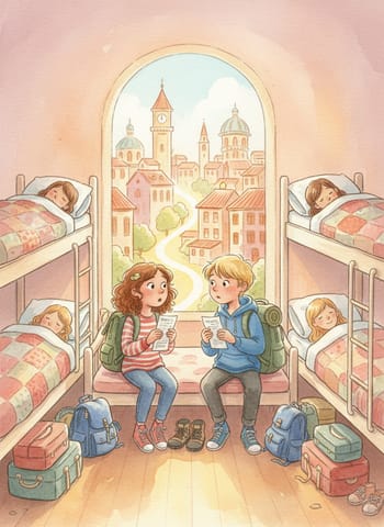 Sampul The Overbooked Hostel