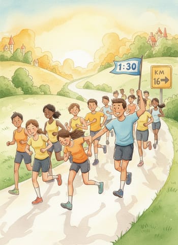 Sampul The Pacer with the Flag