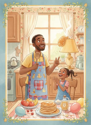 Capa de The Pancake on the Lamp