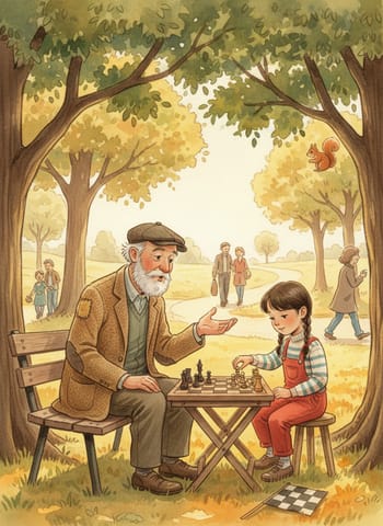Portada de The Park Chess Hustler