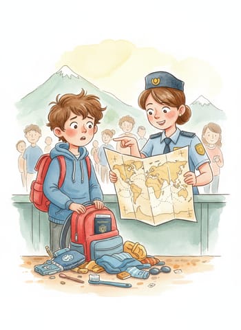 Ảnh bìa The Passport in the Wrong Pocket
