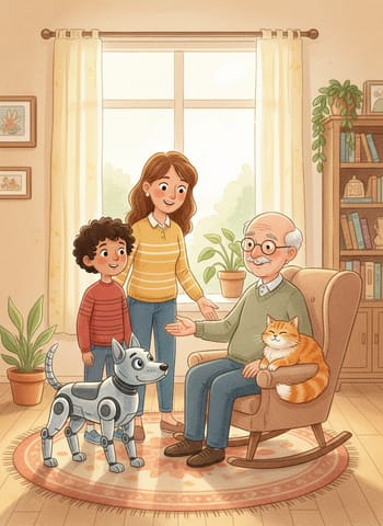 Sampul The Robot Dog for Grandpa