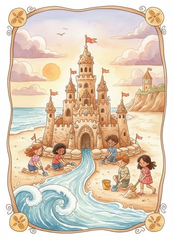 Cover of The Sandcastle and the Tide
