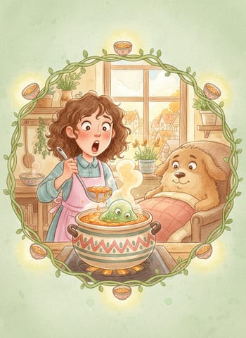 Cover of The Soup for a Sick Friend