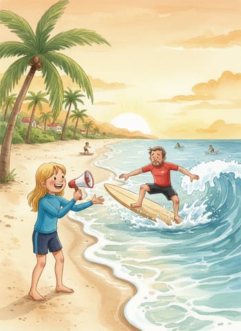 Ảnh bìa The Ten-Year-Old Surf Teacher