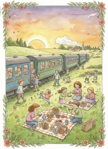 Capa de The Train That Stopped in a Field