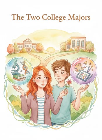 Ảnh bìa The Two College Majors