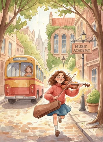 Portada de The Violin Left on the Bus