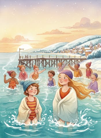 Cover of The Winter Sea Swimmers