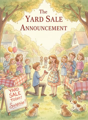 Ảnh bìa The Yard Sale Announcement