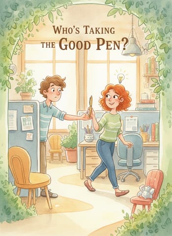 Ảnh bìa Who's Taking the Good Pen?