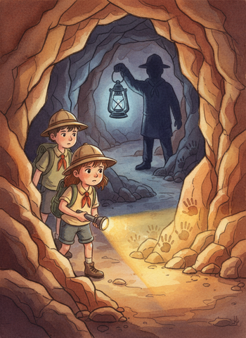 The Cave Flashlight Fades