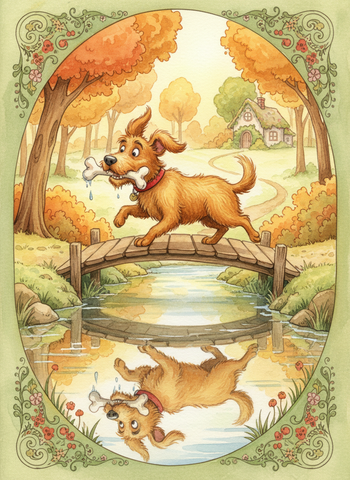 The Dog and His Reflection cover