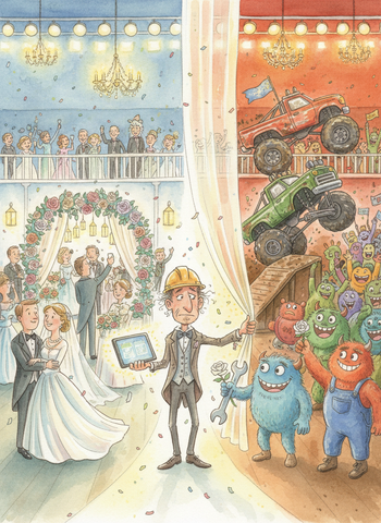 The Double-Booked Venue cover
