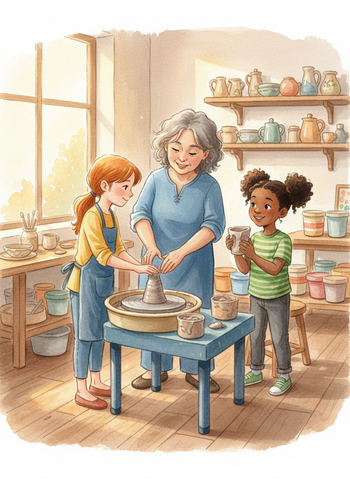 The First Day of Pottery Class cover