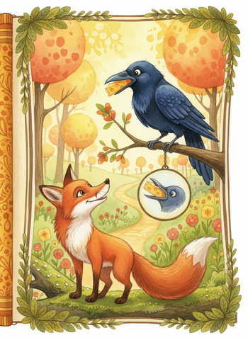 The Fox and the Crow cover