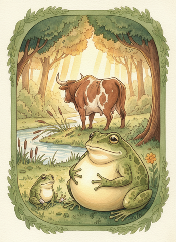 The Frog and the Ox cover