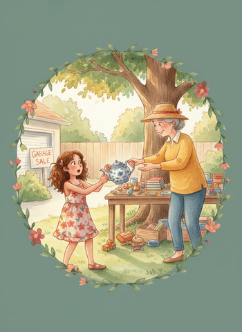 The Garage Sale Teapot cover