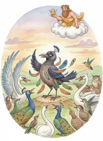 The Jay and the Peacock cover