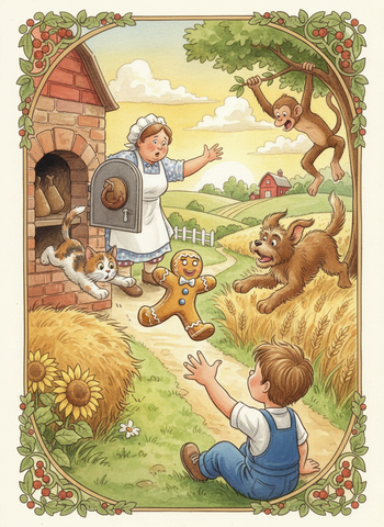 The Little Gingerbread Man cover