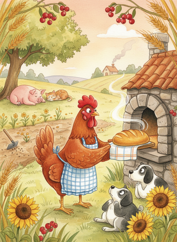The Little Red Hen cover