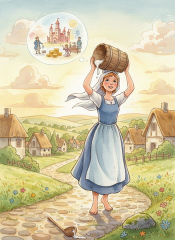 The Milkmaid and Her Pail cover